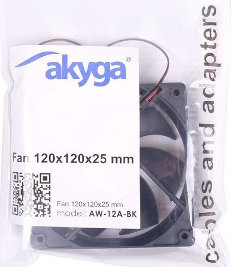 Akyga AW-12A Case Fan 120mm (1000rpm / 38.84cfm) Χωρίς Led Φωτισμό και Σύνδεση 4-Pin Molex