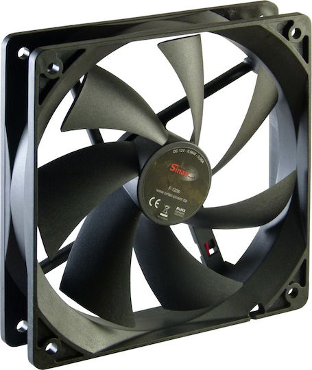 Inter-Tech F-120-S 3-Pin Case Fan