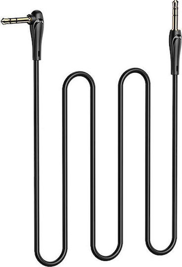 Hoco 3.5mm Jack Cable Male - 3.5mm Jack Male Black 1m