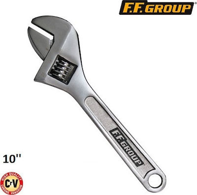 F.F. Group French Wrench with Adjustable Opening 30mm 250mm