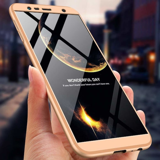 GKK 360 Full Cover Πλαστικό 0.3mm Χρυσό (Galaxy J4+)