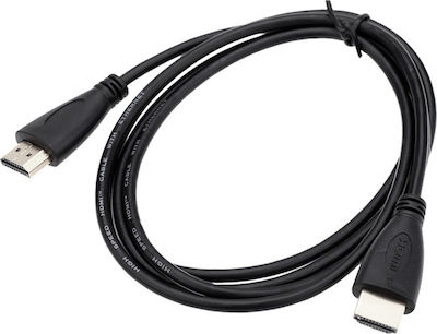 HDMI 1.4 Wohnung Kabel HDMI-Stecker - HDMI-Stecker 5m Schwarz