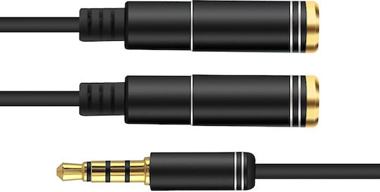 Cablexpert Converter 3.5mm male to 3.5mm 2x female 1pcs