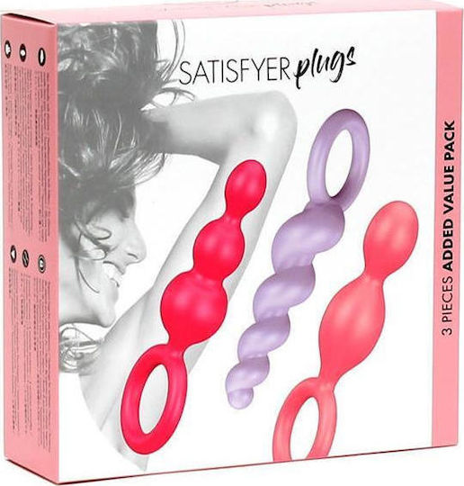 Satisfyer Booty Call Πρωκτικές Σφήνες Σετ 3τμχ
