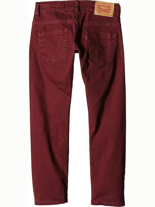 Levi's Burgundisch Pant 511 Pant