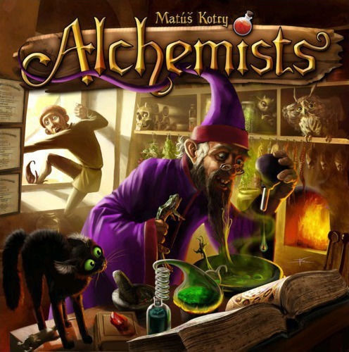 Board Game Alchemists for 2-4 Players 13+ Years Old (EN) Czech Games Edition