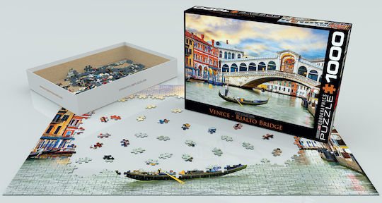 Venice Rialto Bridge Puzzle 2D 1000pcs