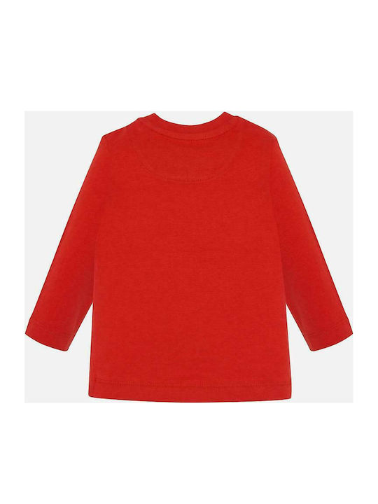 Mayoral Kids Blouse Long Sleeve Red