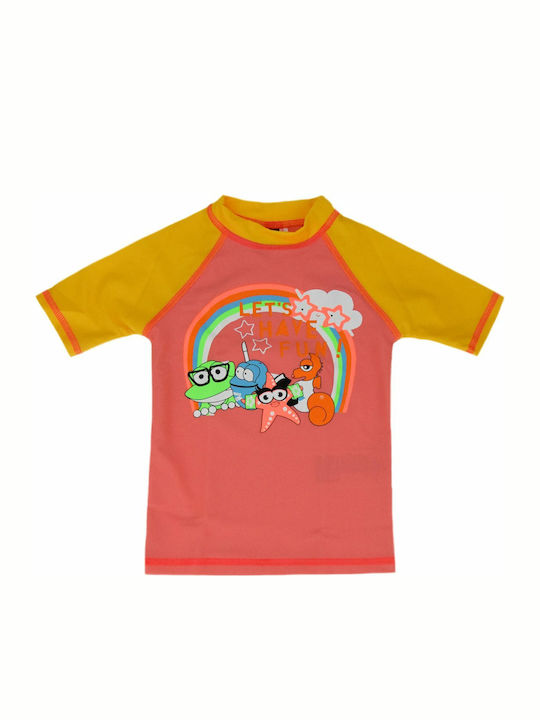 Arena Kids Swimwear Rashguard Pink