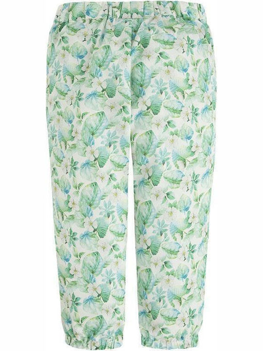 Mayoral Kids Fabric Trousers Green