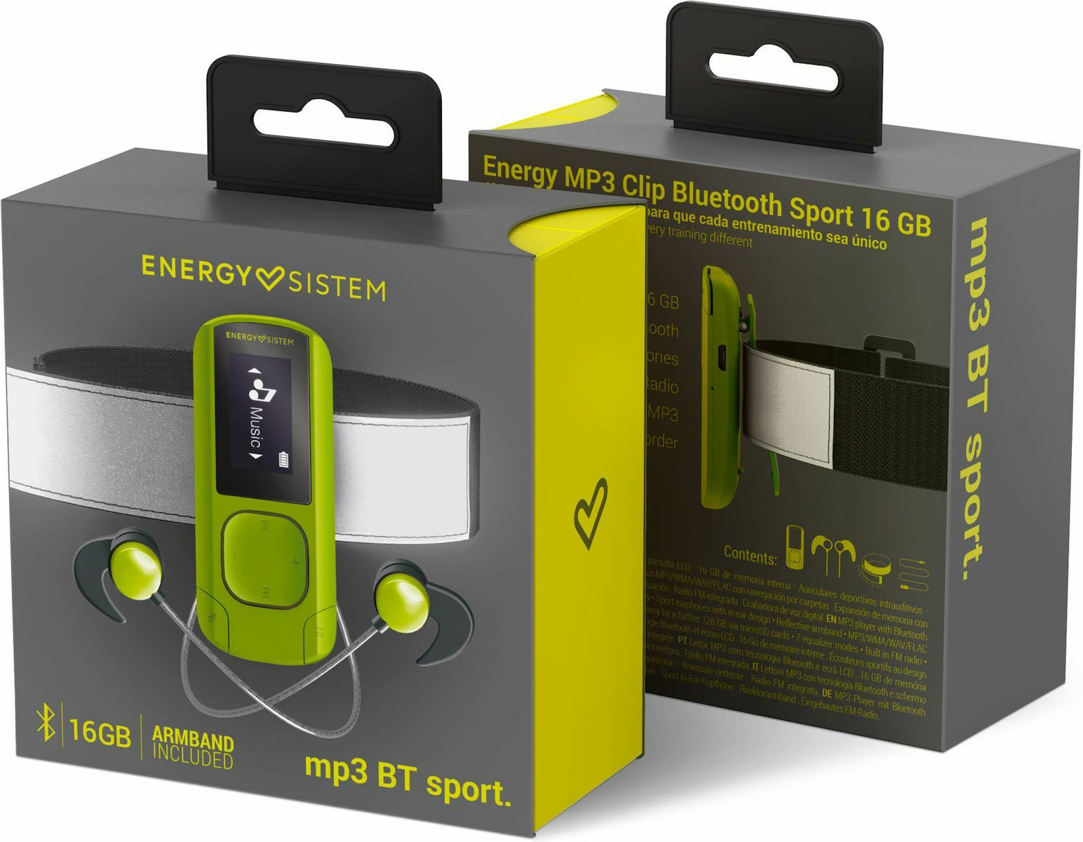 MP3 CLIP ENERGYSISTEM 16 GB BLUETOOTH ARMBAND SPORT