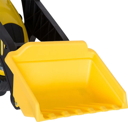 Kids Ride On Excavator Foot-to-Floor with Pedal Yellow for 3+ Years