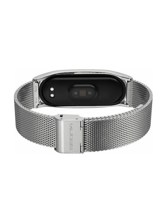 Tech-Protect Milanese Strap Stainless Steel Silver (Mi Smart Band 5/Mi Smart Band 6)