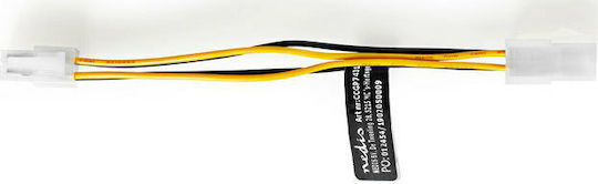 Nedis 4-Pin EPS - 4 Pin EPS Cablu 0.15m Multicolor (CCGP74310VA015)