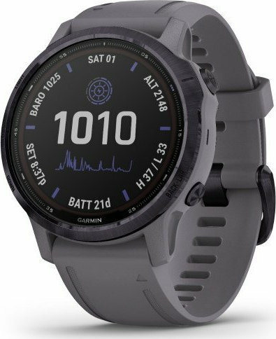 Garmin Fenix 6S Pro Solar Stainless Steel 42mm