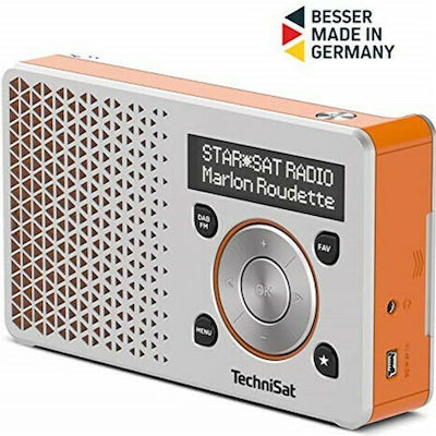 Technisat Digitradio 1 Radio portabil Reîncărcabil DAB+ cu USB Argint