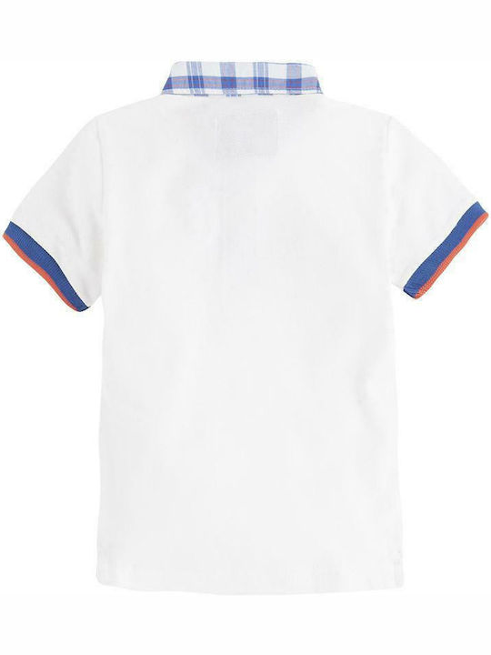 Mayoral Kids Polo Short Sleeve White