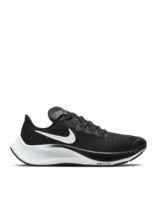 Zoom Pegasus 37 Αθλητικά Παιδικά Παπούτσια Running με Κορδόνια Black / White