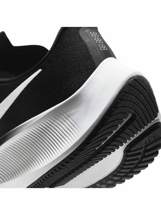 Zoom Pegasus 37 Αθλητικά Παιδικά Παπούτσια Running με Κορδόνια Black / White