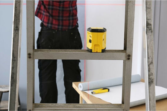 Stanley Cline Self-leveling Linear Laser Level Red Beam 1.5V with Working Range 10m