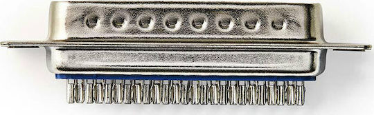 Nedis D-Sub Chassis Mount D-Sub 25-Pin Male Metal (CCGP52805ME)