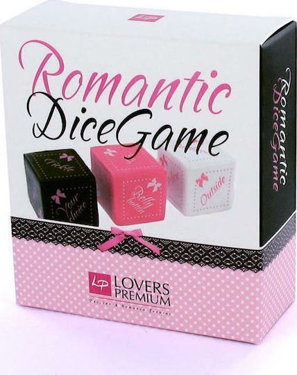 Lovers Premium Romantic Dice Game Ερωτικό Παιχνίδι Ζαριών 3τμχ