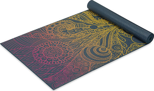 Gaiam Vivid Zest Covor de exerciții fizice Yoga Multicolor (173x61x0.4cm)