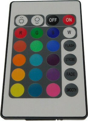 GloboStar Wireless RGBW and RGB Controller Wi-Fi With Remote Control 192 Watt 5-28 Volt 04039