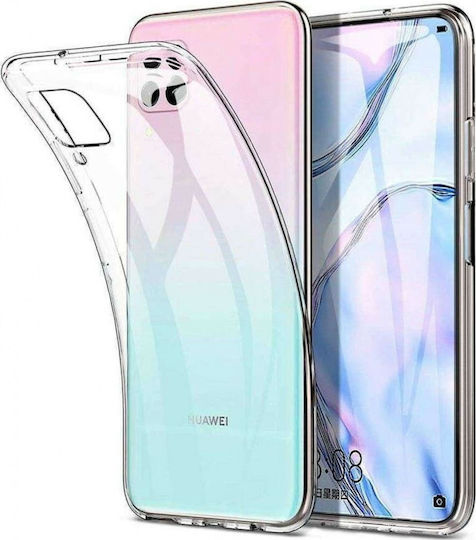 Hurtel Back Cover Σιλικόνης 0.5mm Διάφανο (Huawei P40 Pro)