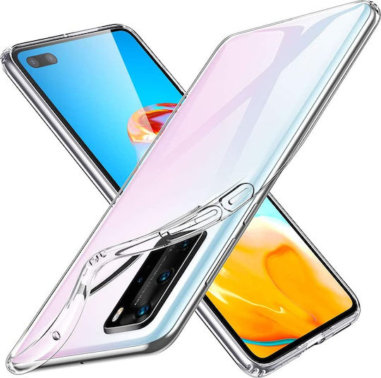 Hurtel Back Cover Σιλικόνης 0.5mm Διάφανο (Huawei P40 Pro)