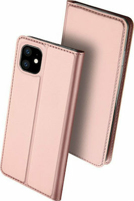 Dux Ducis Skin Pro Synthetic Leather Book Rose Gold (iPhone 11)