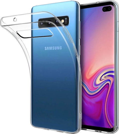 Задна корица Силикон 0.5мм Прозрачен (Galaxy S10+)