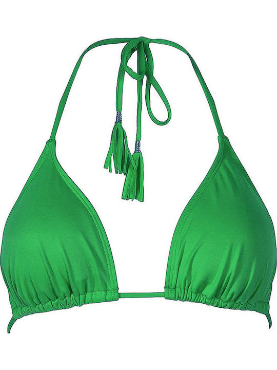 Blu4u Triangle Bikini Top Green