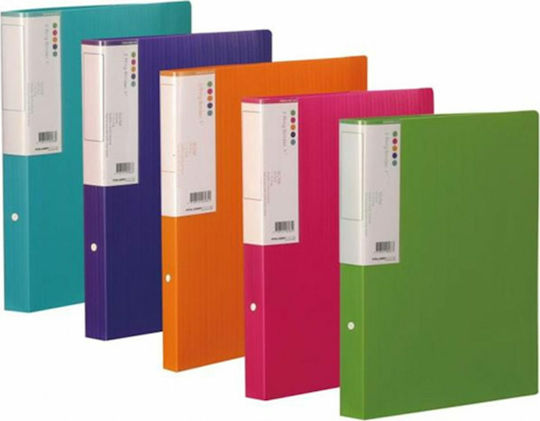 Foldermate Clipboard with 2 Rings 2/32 for Paper A4 Pink 1pcs