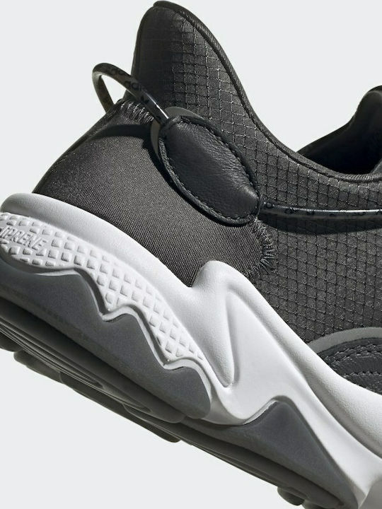 Ozweego Women's Sneakers Gray Six Cloud White Silver Metallic