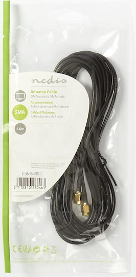 Nedis Cablu SMA de sex masculin - SMA de sex masculin 5m (CSGP02000BK50) 1buc