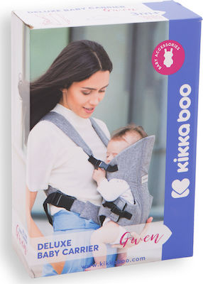 Kikka Boo Classic Carrier Gwen Grey with Maximum Weight 9kg