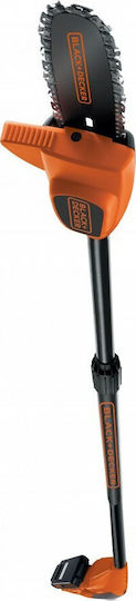 Black & Decker GPC1820L20 Telescopic Pole saw Battery 18V 2Ah with Bar 20cm and Weight 3.7kg