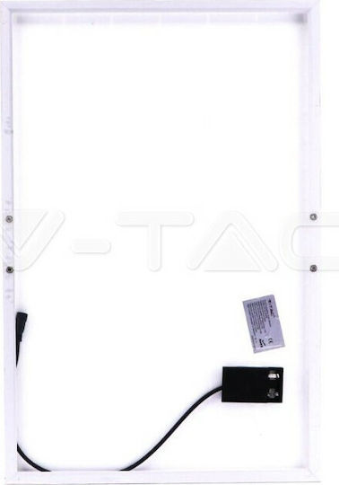 V-TAC VT- Lampă Solară Stradală 50W 4000lm Alb Natural 4000K cu Fotocelulă și Telecomandă IP65