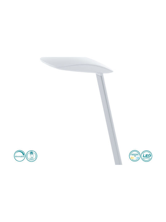 Eglo Cajero LED Office Lamp with Foldable Arm in White Color