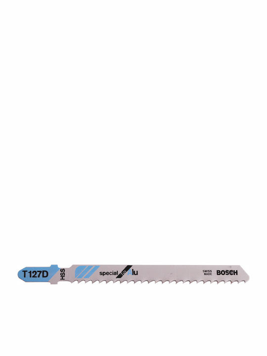 Bosch T127D Λάμες Special for Alu για Μέταλλο 75mm 5τμχ