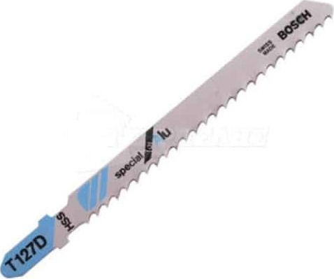 Bosch T127D Jig Saw Blade for Metal 75mm Special for Alu 5pcs 2608631017