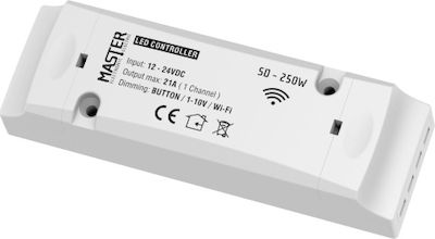 Master Ασύρματο Dimmer Wi-Fi Ελεγκτής 12-24V 21A 1 καναλιού SD-250W