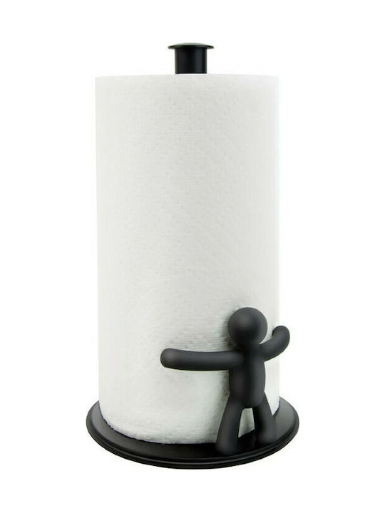 Umbra Metallic Paper Towel Holder Buddy Black 18.4x18.4x33.7cm 330280-040 1019271-040