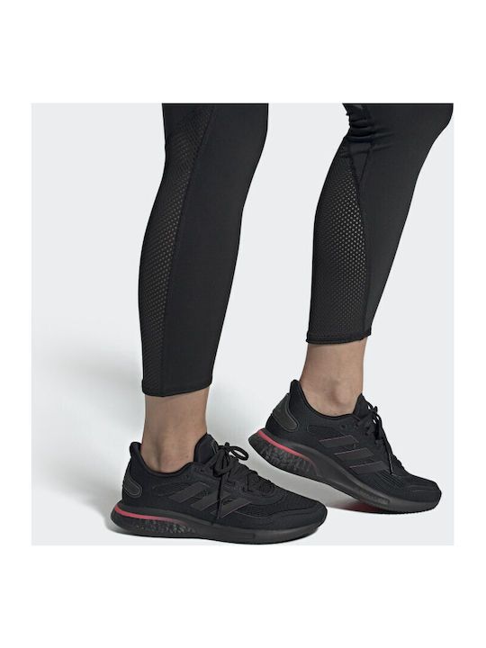 Supernova Sport Shoes Running Core Black / Signal Pink