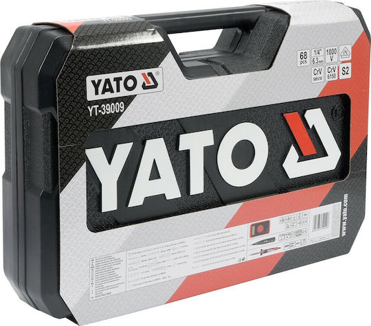 Yato Βαλίτσα με 68 Εργαλεία Ηλεκτρολόγου