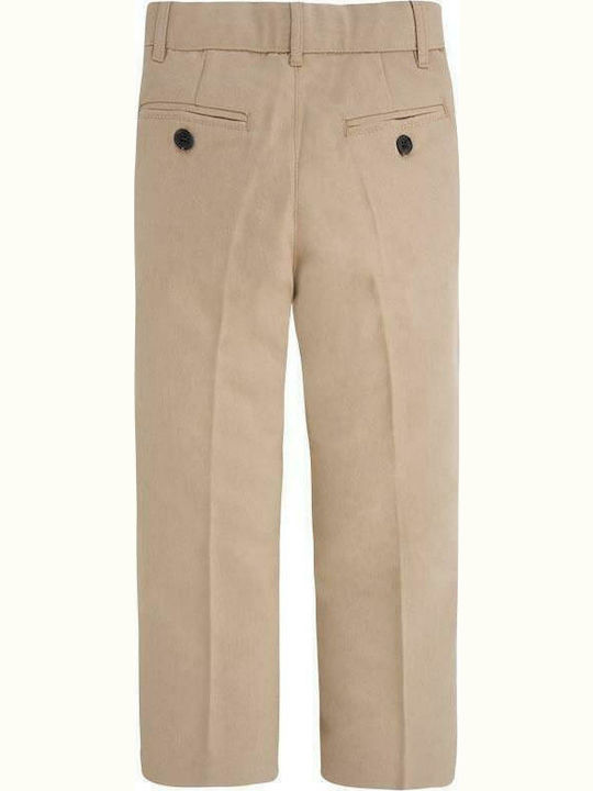 Mayoral Boys Fabric Trouser Beige