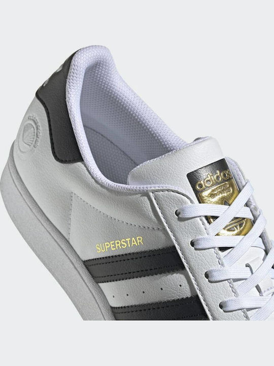 Adidași Vegan Superstar Alb Nor / Negru Core / Verde