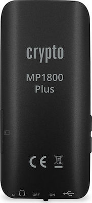 Crypto MP1800 Plus MP3 Player (64GB) με Οθόνη TFT 1.8" Μπλε