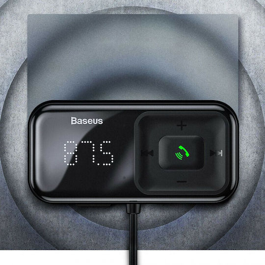Baseus FM Transmitter Αυτοκινήτου S-16 με Bluetooth / USB / AUX / MicroSD